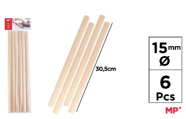 WOODEN DOWEL ROUND.