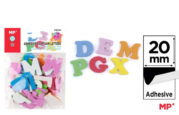 EVA FOAM ADHESIVE LETTERS.