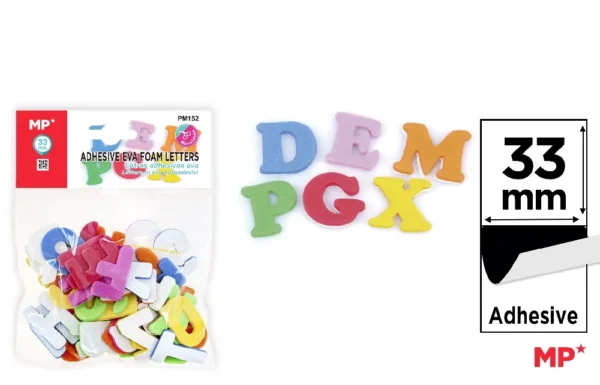 EVA FOAM ADHESIVE LETTERS.