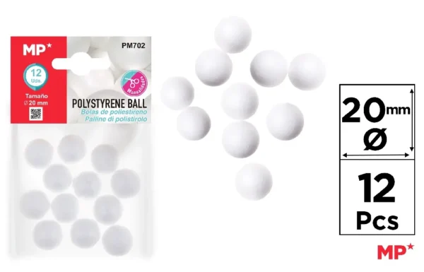 POLYSTYRENE BALL FOR CRAFTS.