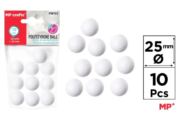 POLYSTYRENE BALL FOR CRAFTS.