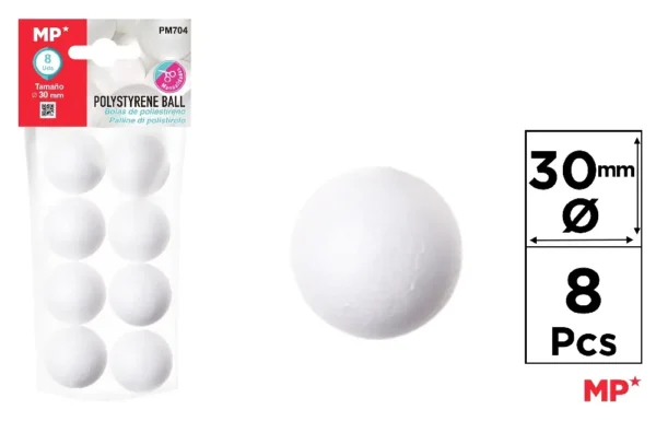 POLYSTYRENE BALL FOR CRAFTS.