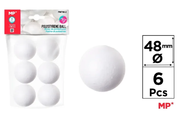 POLYSTYRENE BALL FOR CRAFTS.