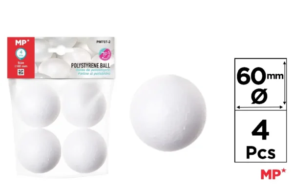 POLYSTYRENE BALL FOR CRAFTS.