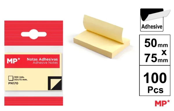 REPOSITIONABLE ADHESIVES NOTES.