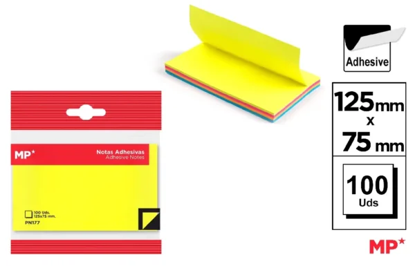REPOSITIONABLE ADHESIVES NOTES.
