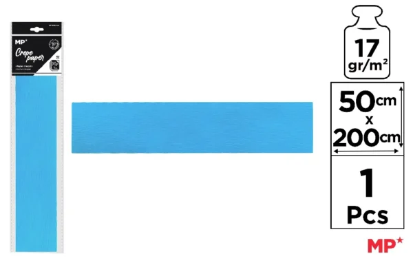 CRÊPE PAPER 50 x 200 cm 17 g/m².