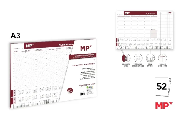 PLANNER SEMANAL 2024 ESCRITORIO A3.