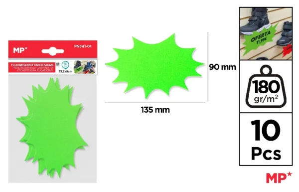 FLUORESCENT LABEL PRICES/OFFER