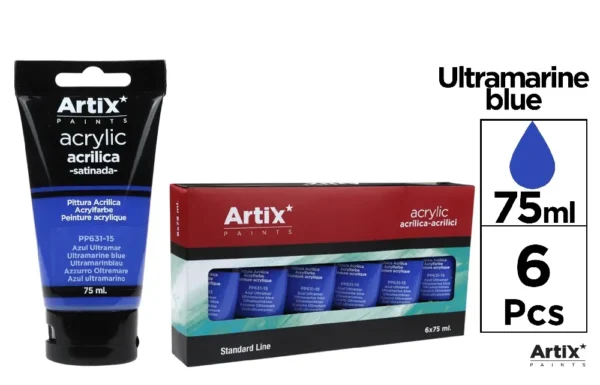 HIGH-DENSITY SATIN ACRYLIC PAINT 75 ml