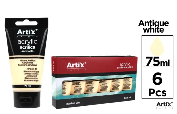 HIGH-DENSITY SATIN ACRYLIC PAINT 75 ml