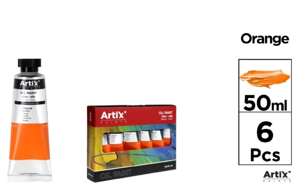 OIL PAINT 50 ml ORANGE