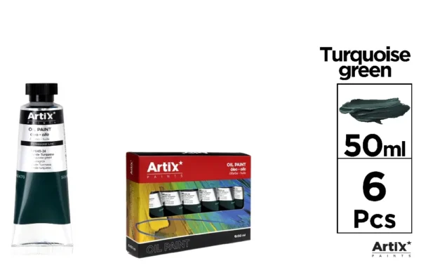 OIL PAINT 50 ml TURQUOISE GREEN