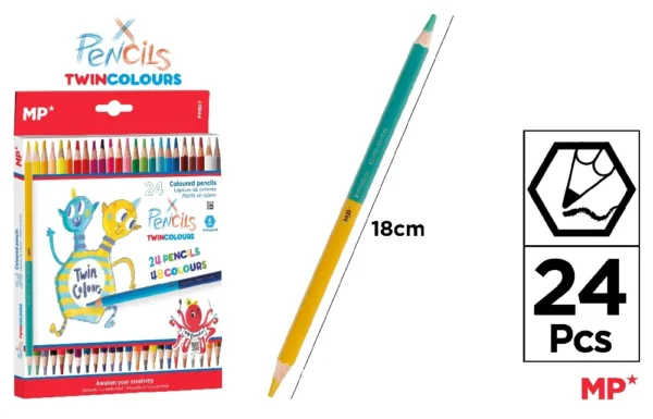 BI-COLOUR PENCILS.