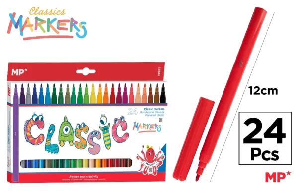 COLOUR FELT TIP MARKERS