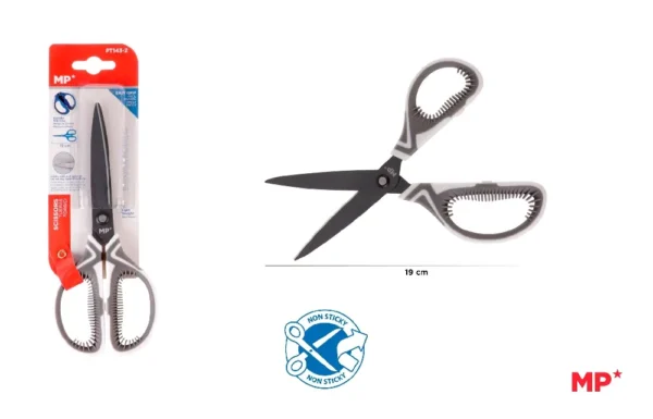 ERGONOMIC SILICONE HANDLE SCISSORS