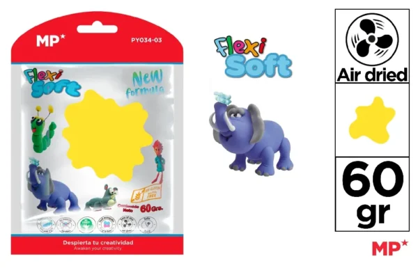 AIR-DRY MODELLING CLAY 60 g.
