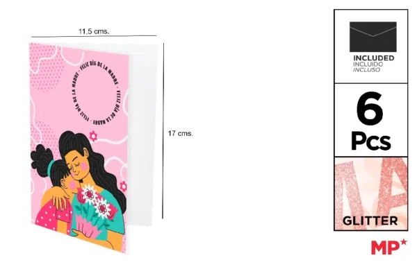 GREETING CARD / CELEBRATION 11.5 x 17 cm