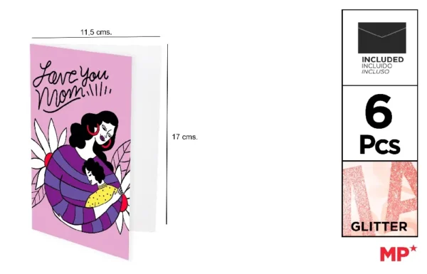 GREETING CARD / CELEBRATION 11.5 x 17 cm
