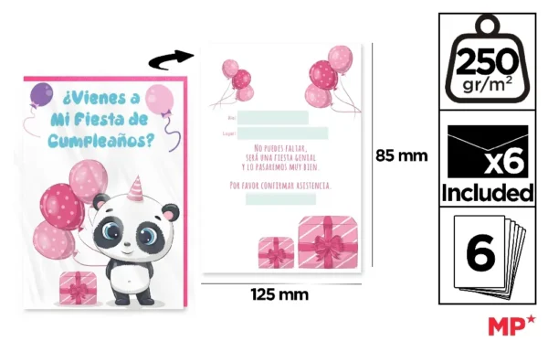 GREETING CARD / BIRTHDAY 8.5 x 12.5 cm