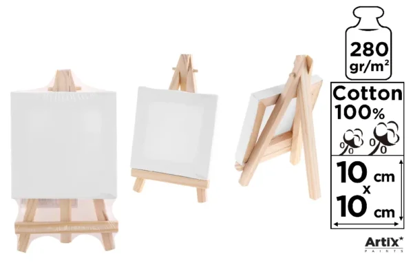 MINI CANVAS WITH EASEL
