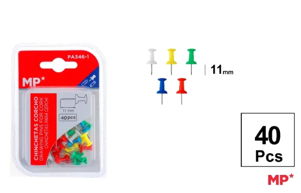 PUSH PINS.