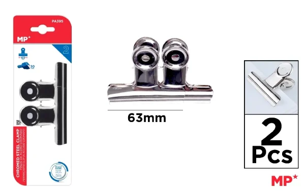 CHROME BINDER CLIP.