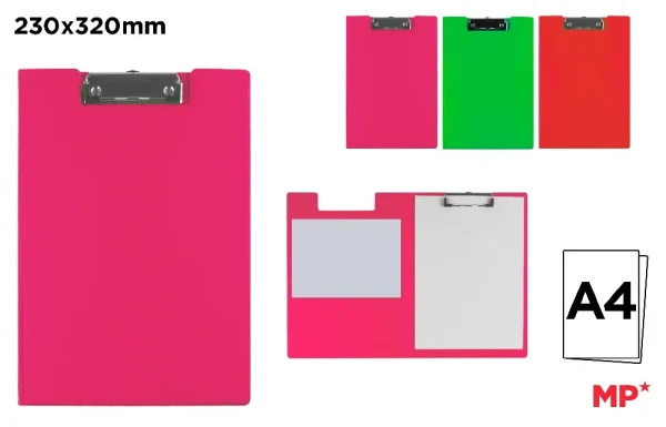 PVC CLIPBOARD FOLDER.