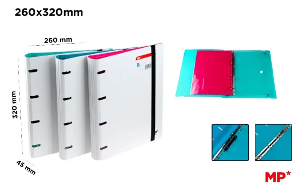 MULTIFUNCTION RING BINDER.