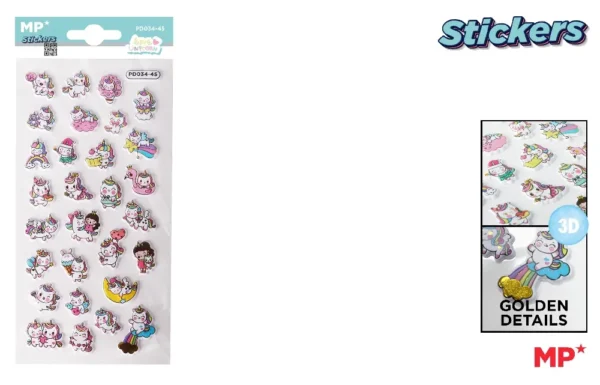 RAISED STICKERS.
