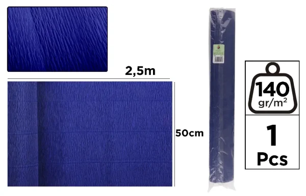 CREPE FLORIST PAPER 140 g 50 x 250 cm DA