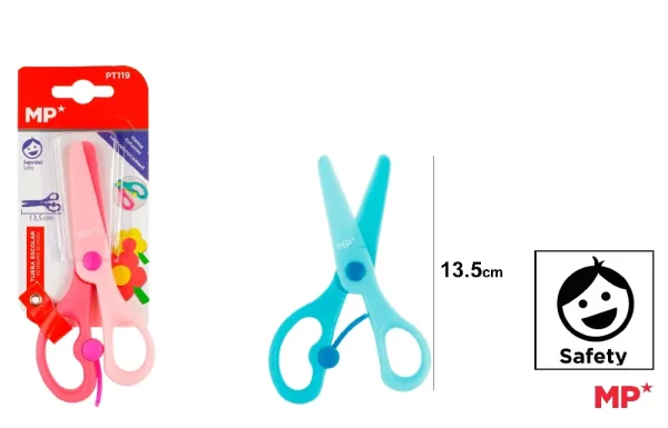 PLASTIC SAFETY SCISSORS