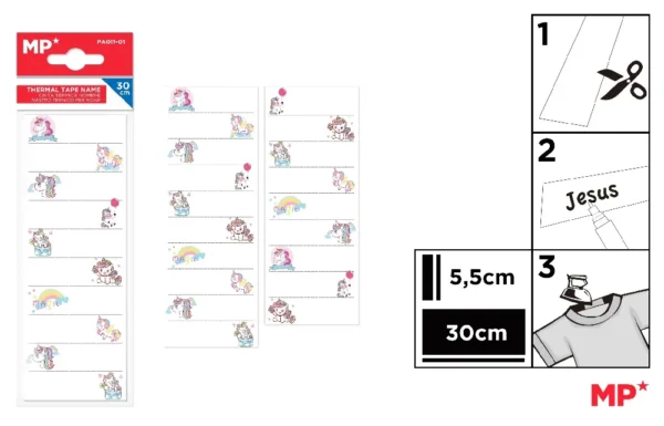 FANTASY TEXTILE RIBBON TO MARK CLOTHES