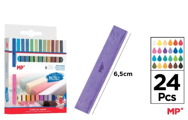 PASTEL PAINT 24 COLOURS