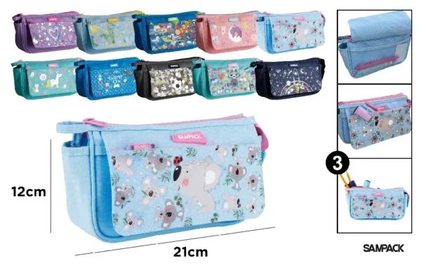 SAMPACK DOUBLE ZIPPER CASE