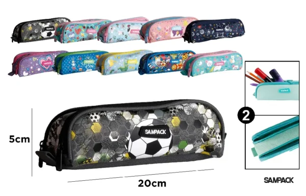 SAMPACK DOUBLE ZIPPER CASE