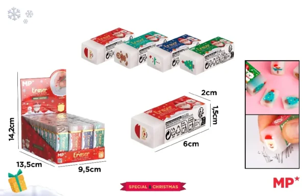 CHRISTMAS ERASER