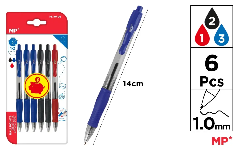 BALLPOINT PEN 1.0 mm.