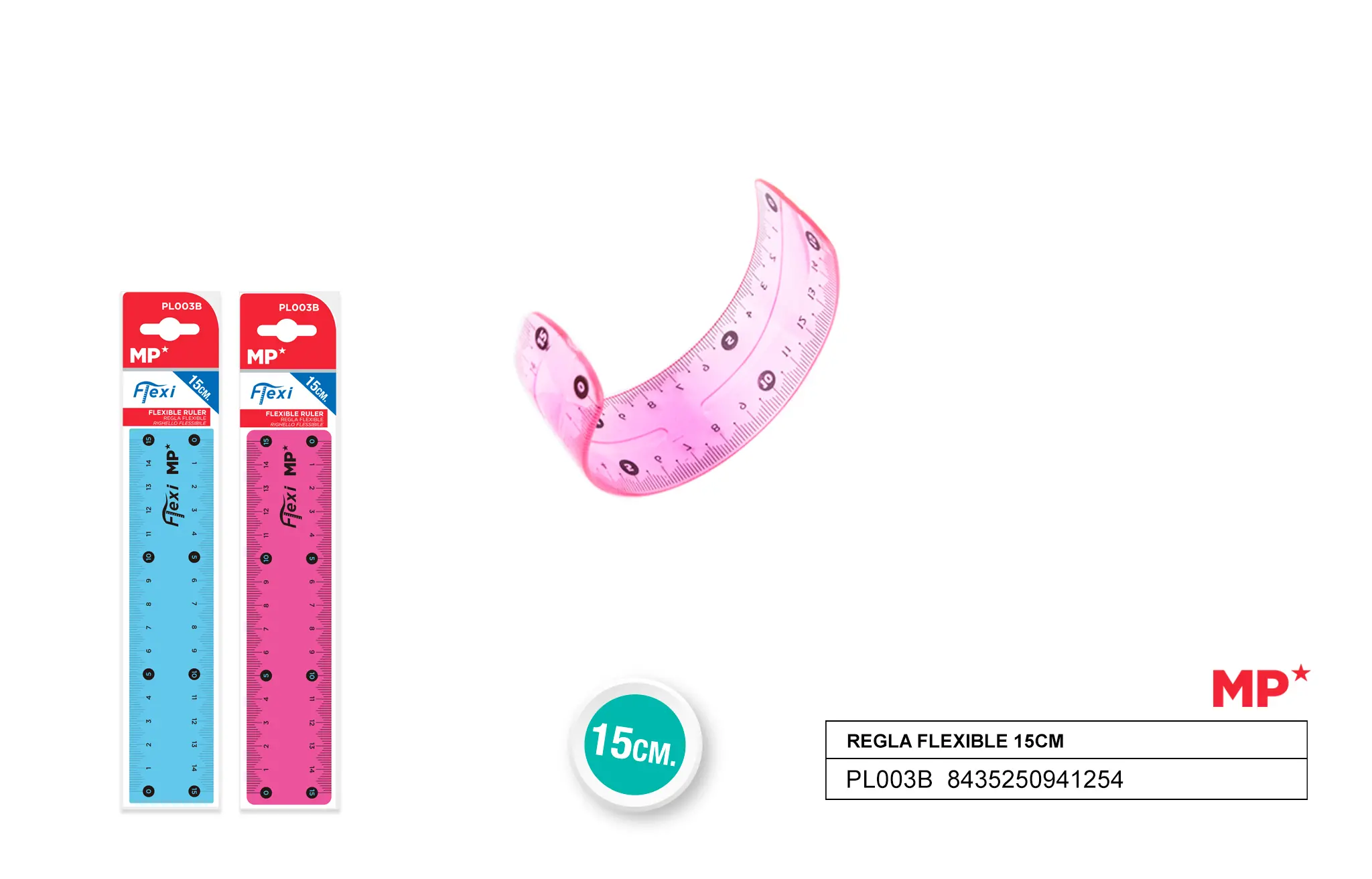 FLEXIBLE PLASTIC RULERS.