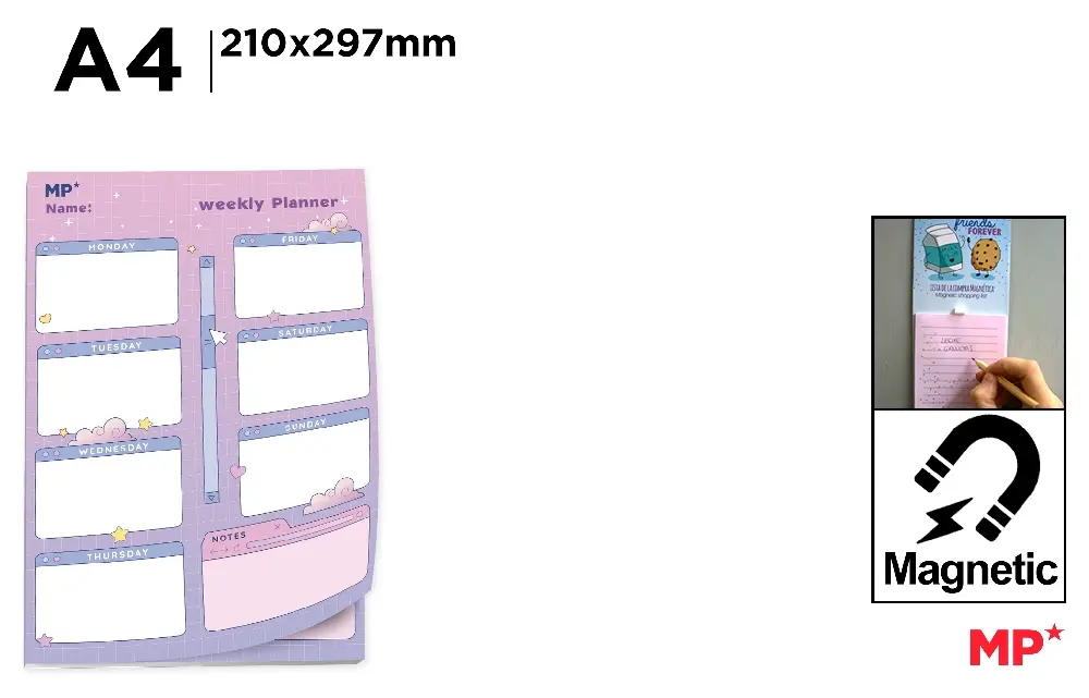 WEEKLY PLANNER PLANNER A4.