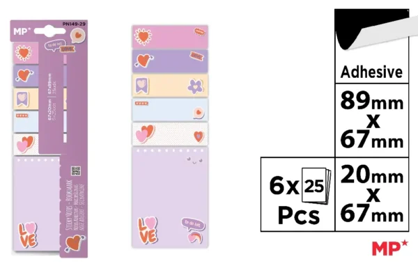 REPOSITIONABLE ADHESIVES INDEX FANTASY N