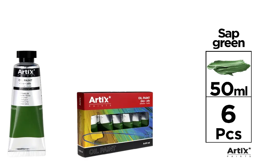 OIL PAINT 50 ml SAP GREEN