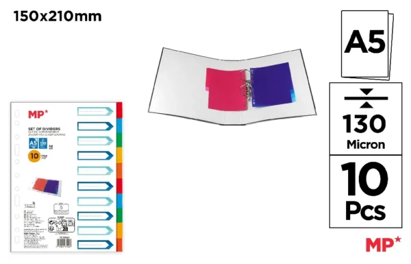 PLASTIC DIVIDERS SET