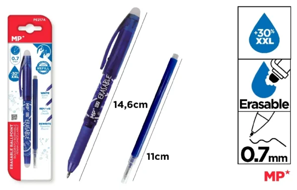 ERASABLE PEN + REFILL