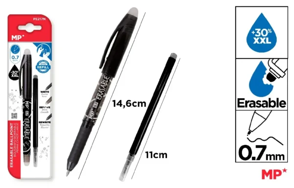 ERASABLE PEN + REFILL