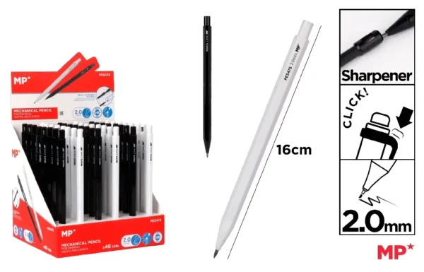 2.0 mm METALLIC MECHANICAL PENCIL