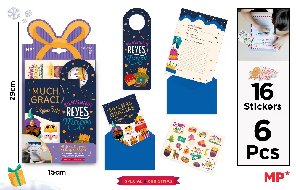 CHRISTMAS LETTER STATIONERY SET