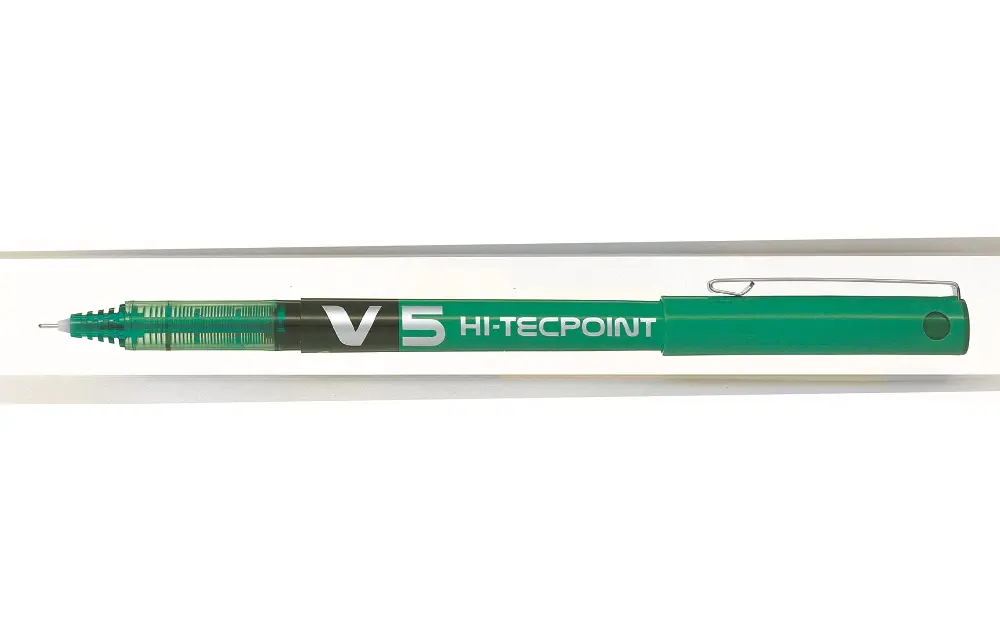FELT-TIP PEN V5 GREEN (26) PILOT