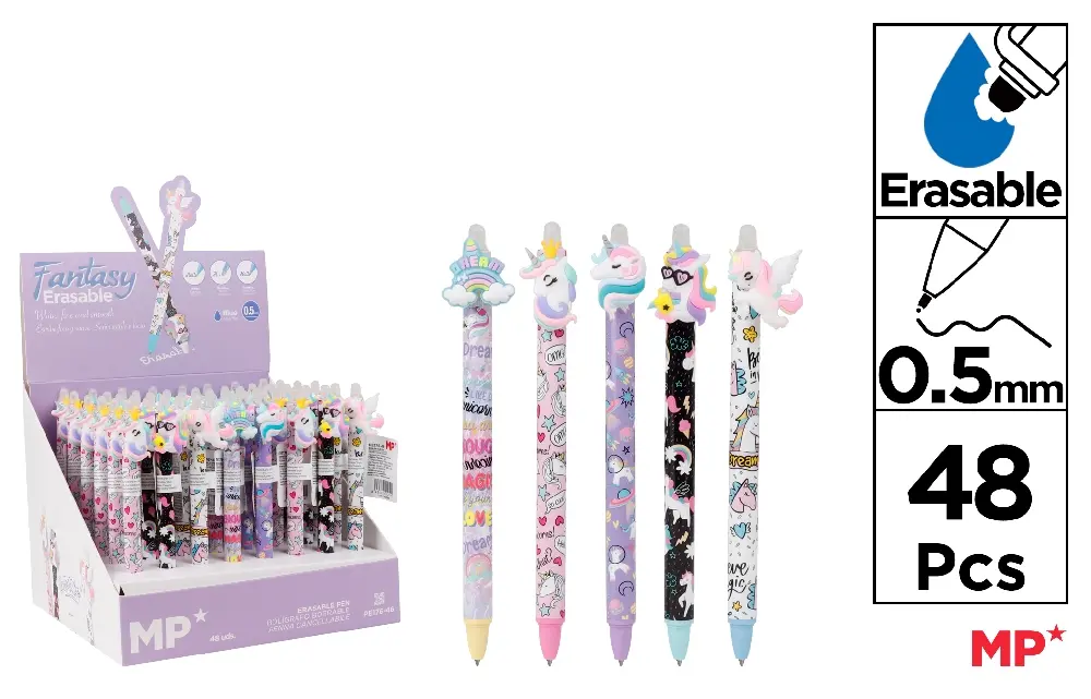 ERASABLE BALLPOINT PEN 0.5 mm DISPLAY