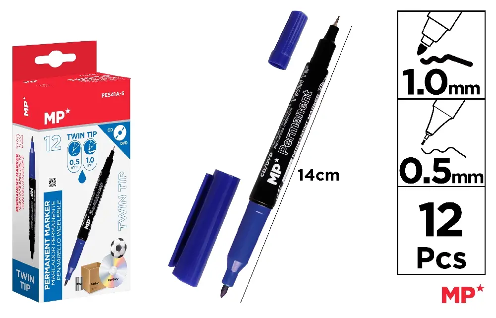 DOUBLE TIP PERMANENT MARKER.